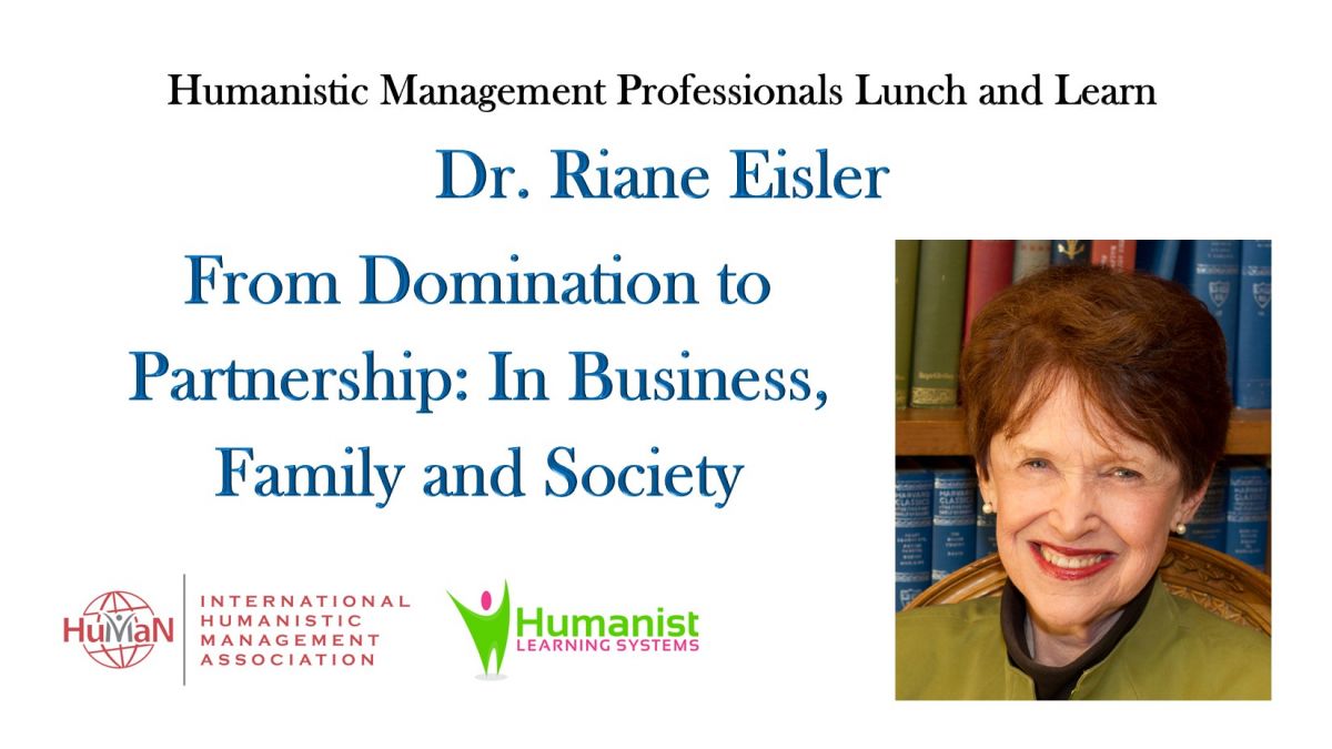 Riane Eisler on Shifting to Partnership
