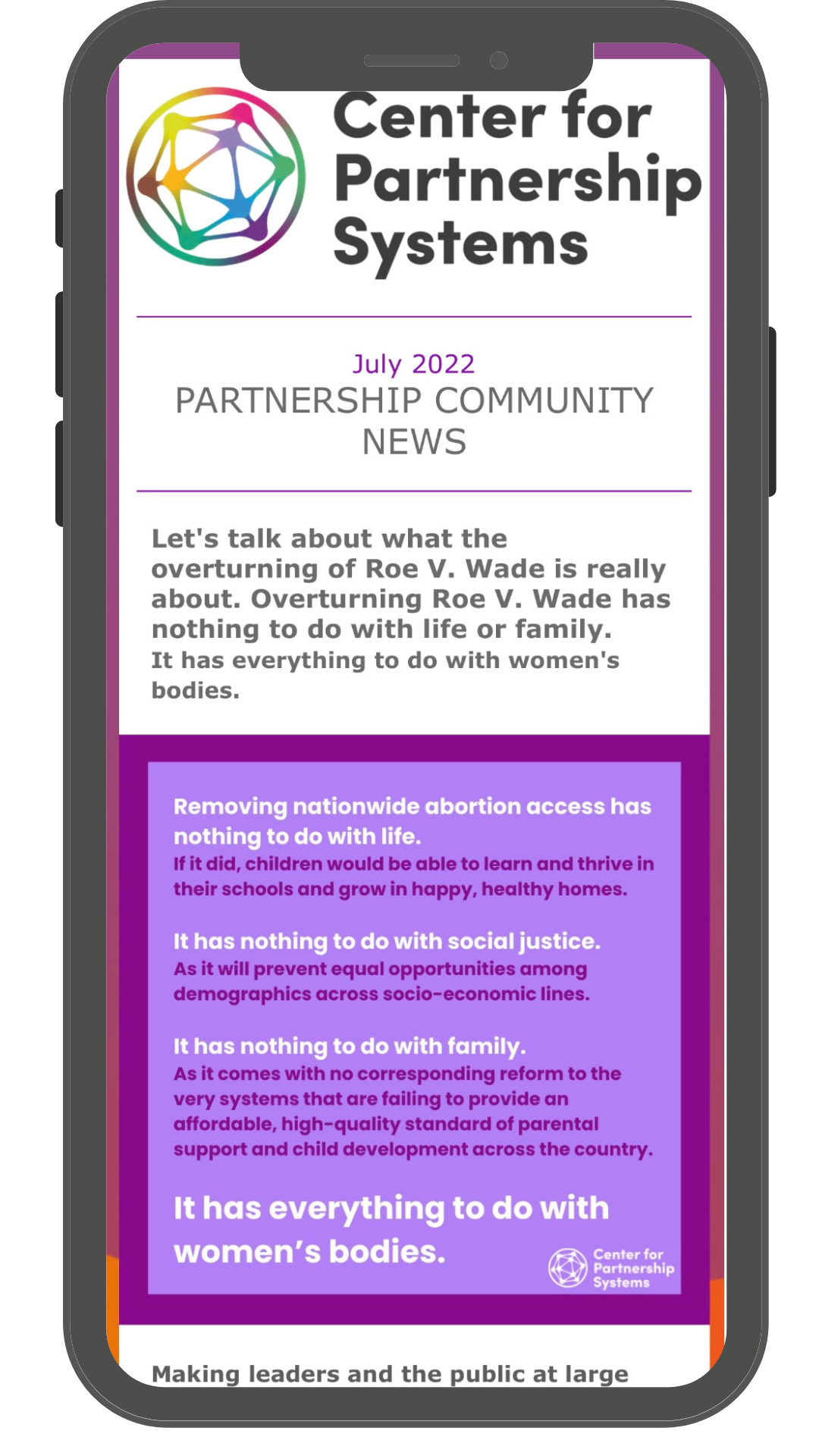July 2022 Partnership Community News